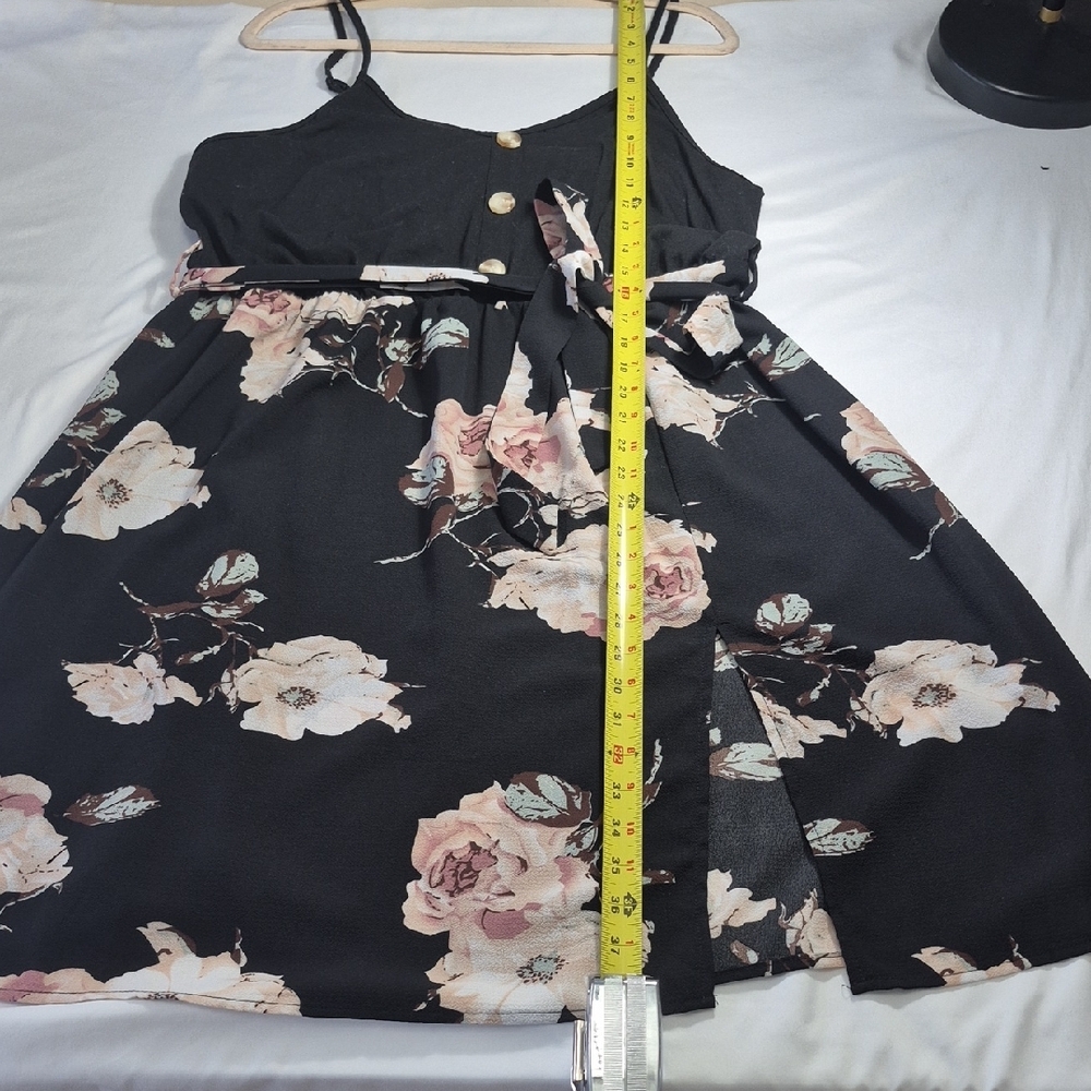 Floral Button-Front Dress NWT 2x - Picture 7 of 7